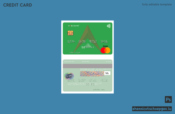 Nepal Nabil Bank Mastercard – Beispielvorschau